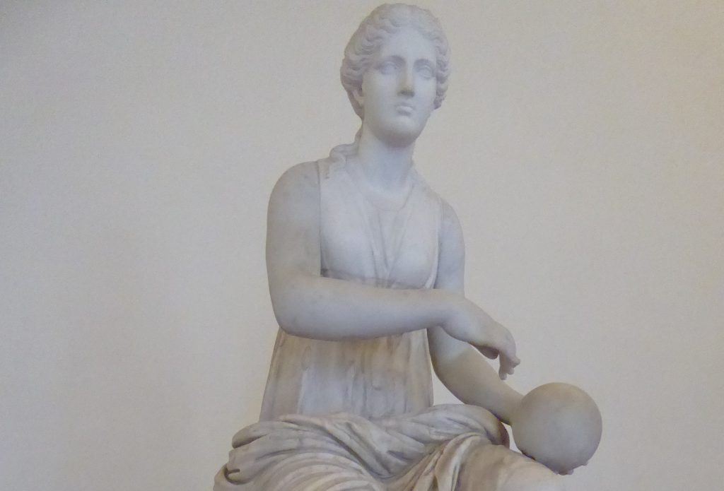 Urania, muse de l'astronomie et astrologie, Museo Palazzo Altemps, Roma